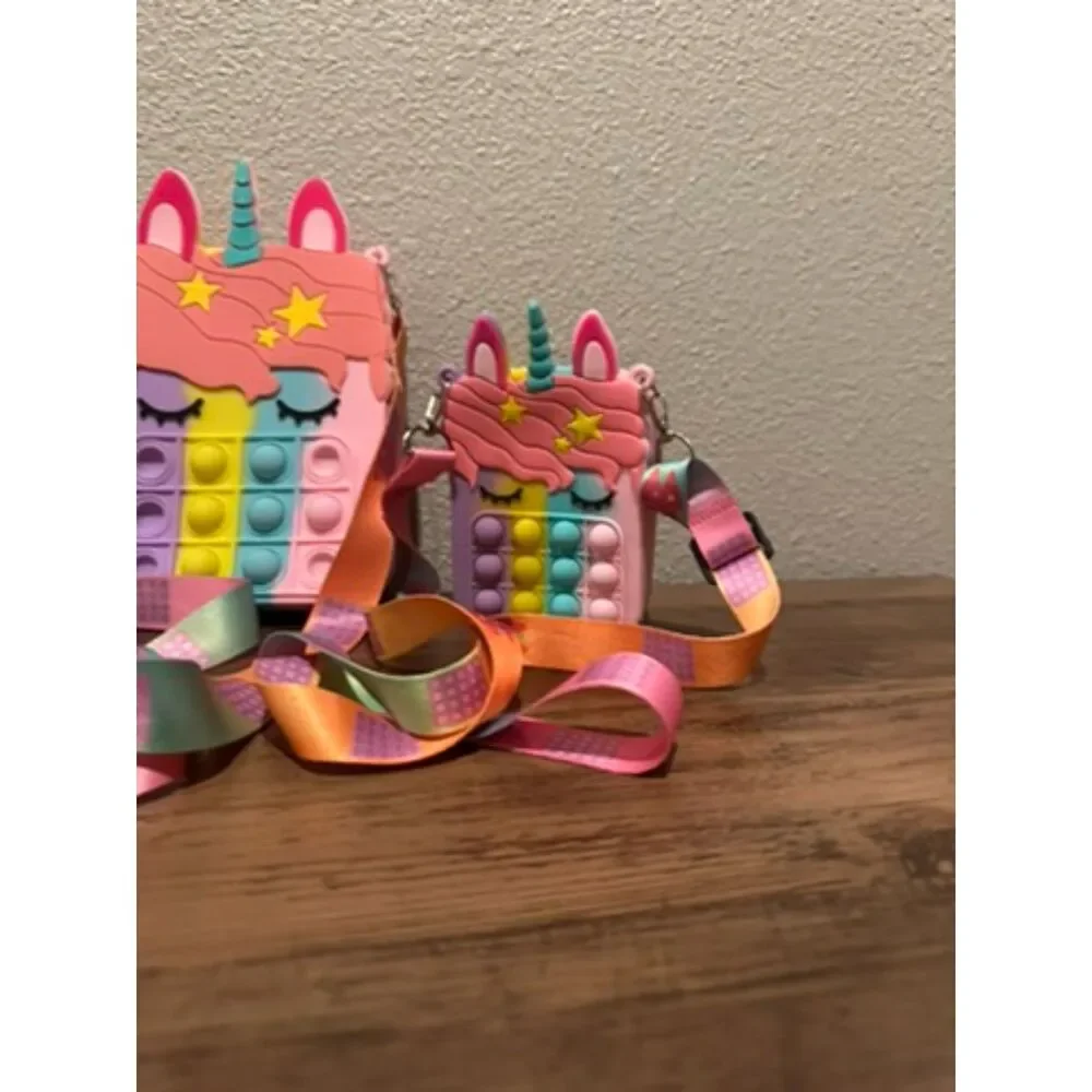 Bundle of Big-Pop Unicorn Purses (Different Sizes)